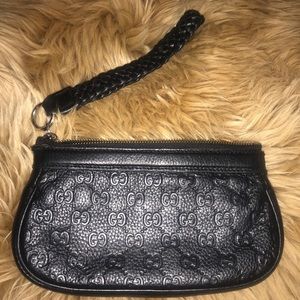 Gucci Guccissima Large Wristlet-Authentic